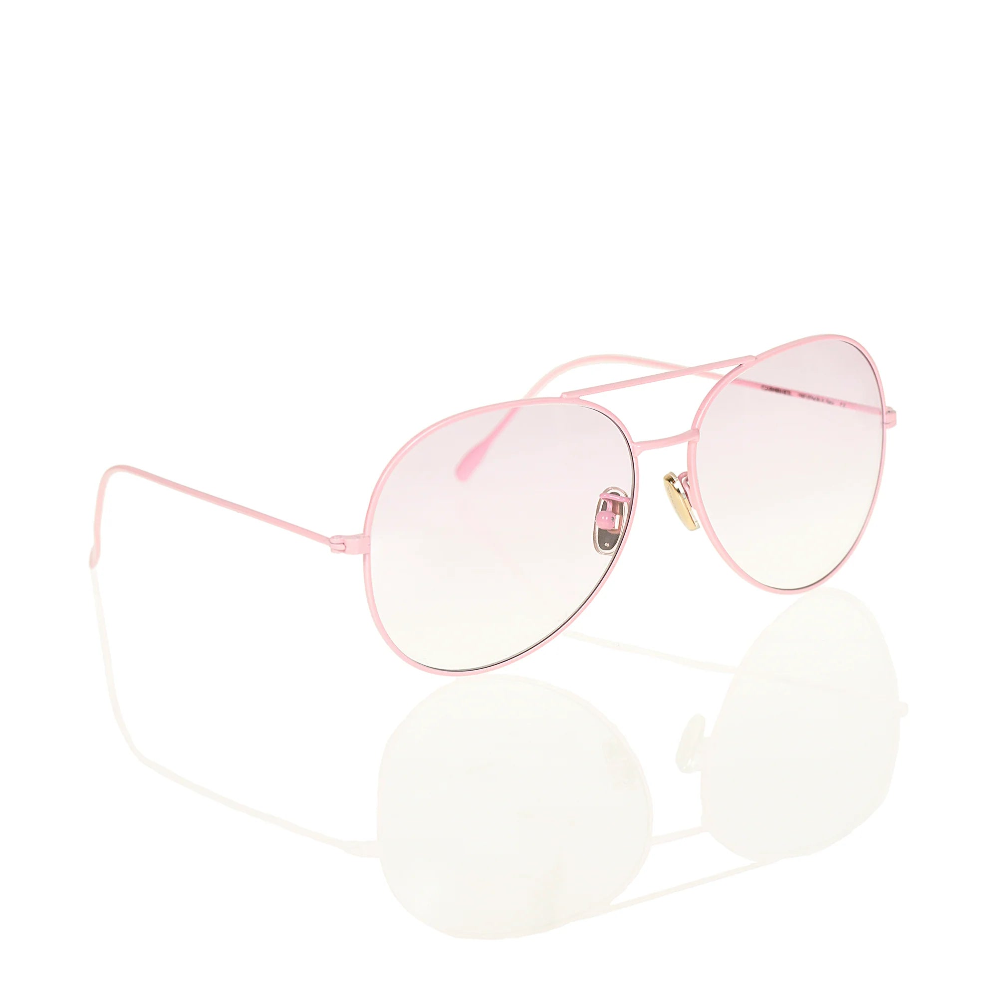 Baby Pink aviator sunglasses