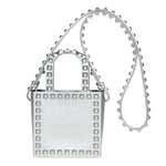 Alice mini metallic shoulder bag