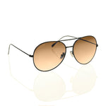 Brown aviator sunglasses