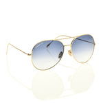 Gold Aviator Sunglasses