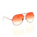 Red Aviator Sunglasses