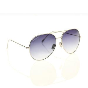 Silver Aviator Sunglasses