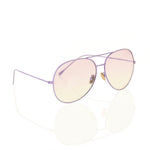 Violet Aviator Sunglasses