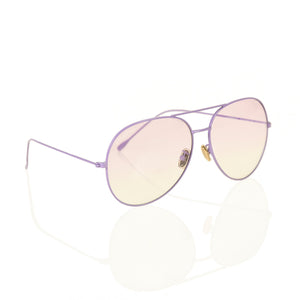 Violet Aviator Sunglasses