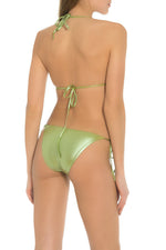 Shop Carmen Sol Metallic Swimwear Bikini Made in Italy