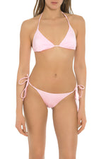 Shop Carmen Sol Metallic Swimwear Bikini Made in Italy