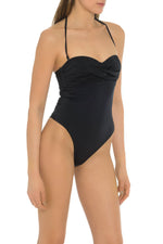 Black One Piece Bathing Suit Made In Italy