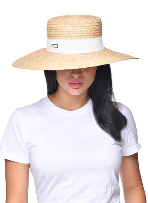 Mirtha raffia sun hat