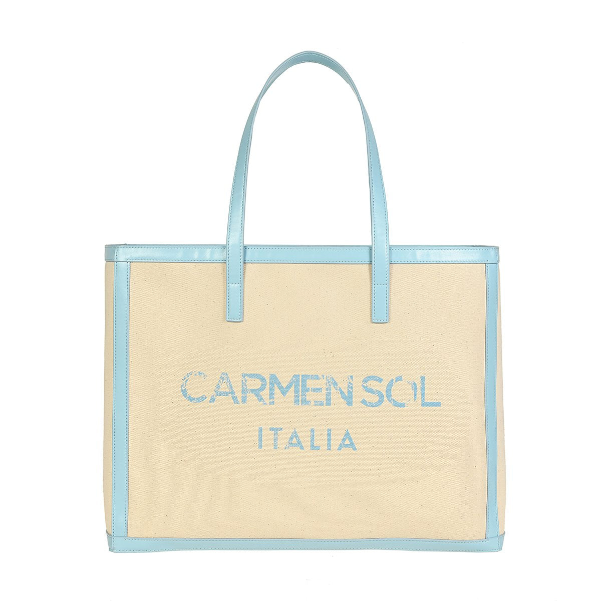 Roma Canvas Large Tote CARMEN SOL PUERTO RICO