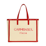 Roma Canvas Large Tote